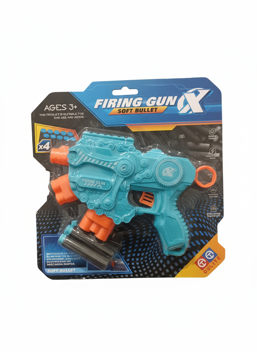 Firing Gun X Soft Bullet