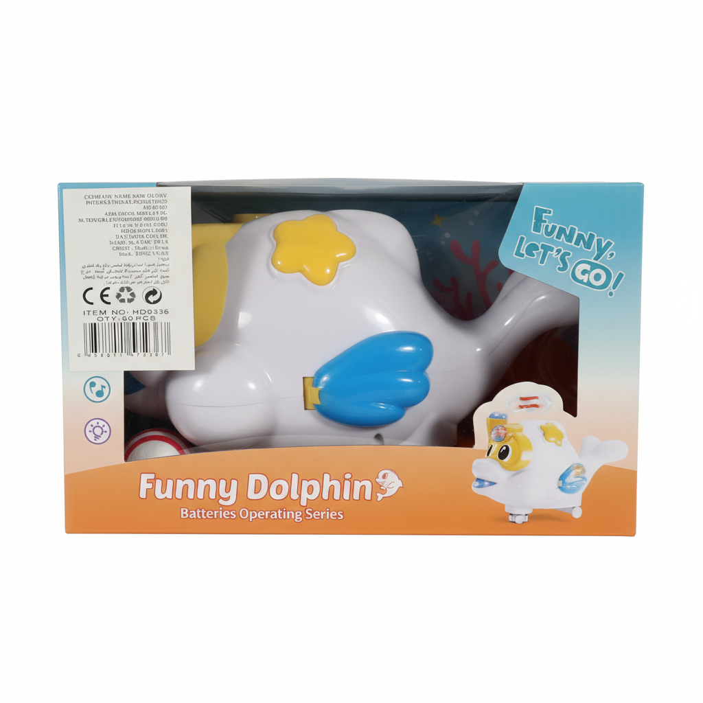 Funny Dolphin Batteries Operating Series