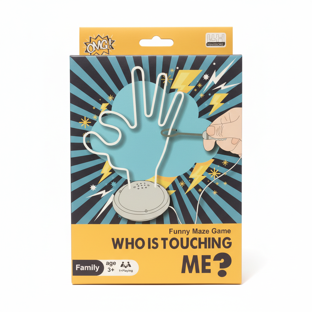 Funny Maze Game: Who Is Touching Me?