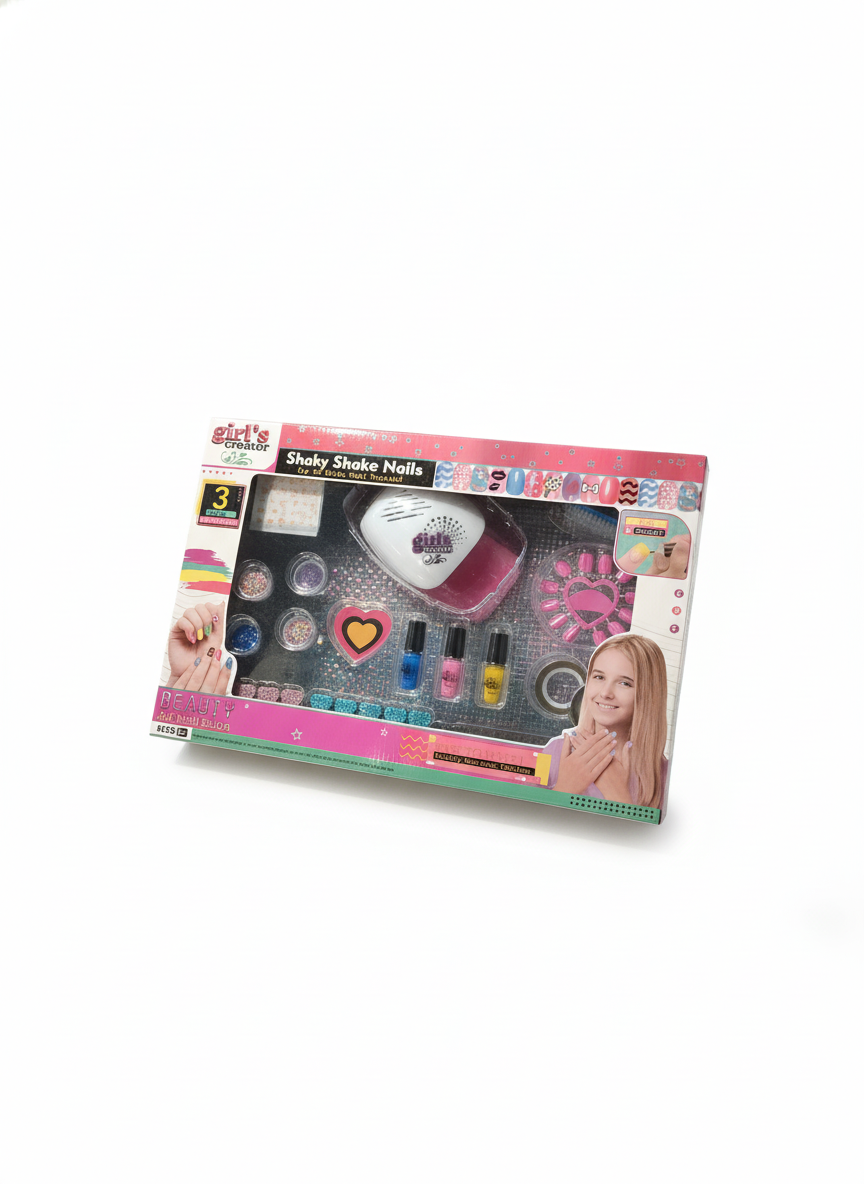 Girl's Creator Shaky Shake Nails Beauty Art Nail Salon