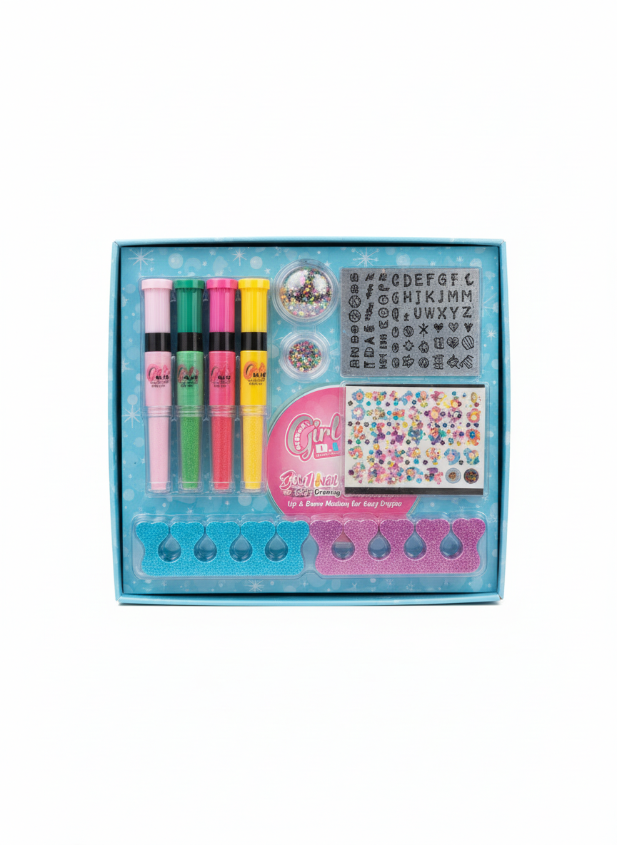 Girl's D.I.Y. Studio Shake Shake Nails 3 IN 1 Nail Art Pens