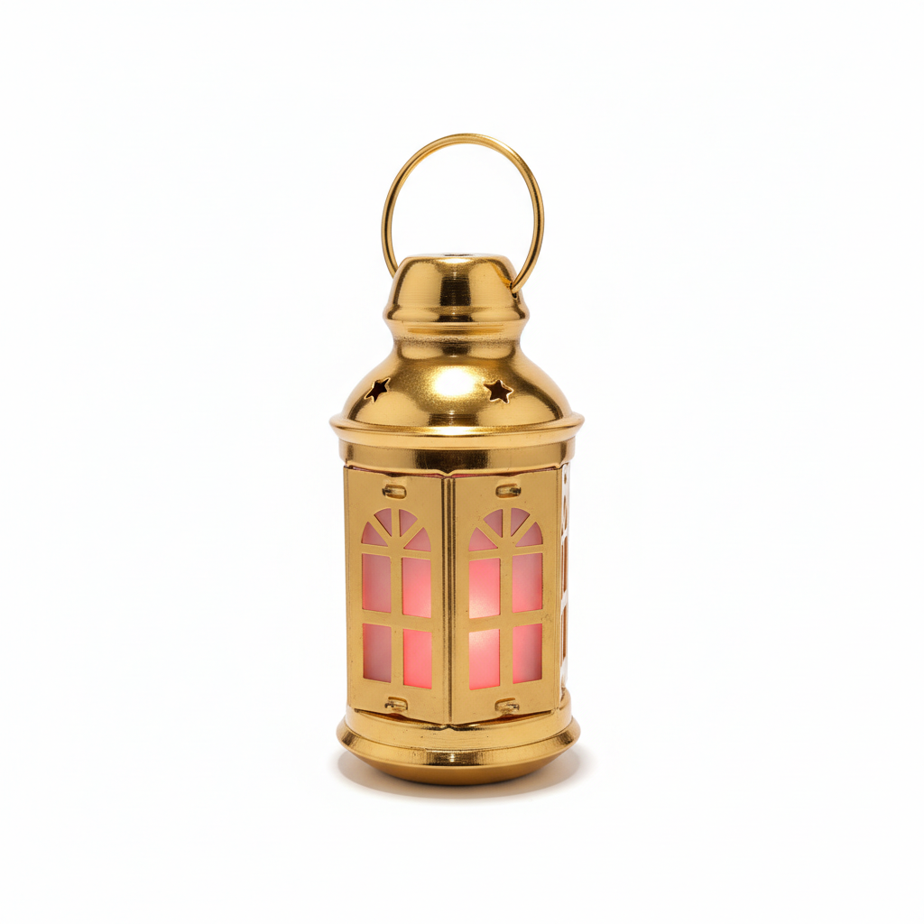 Golden Glow Decorative Lantern