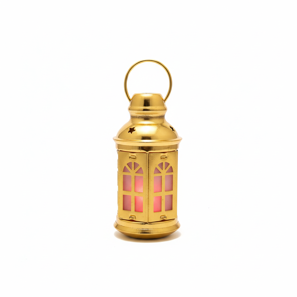 Golden Glow Decorative Lantern