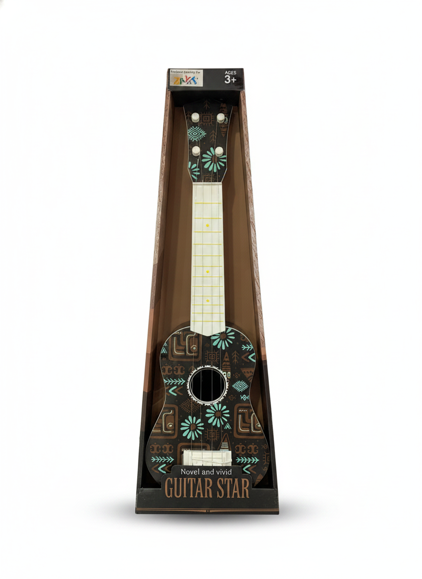 Guitar Star Novel and Vivid Toy Guitar