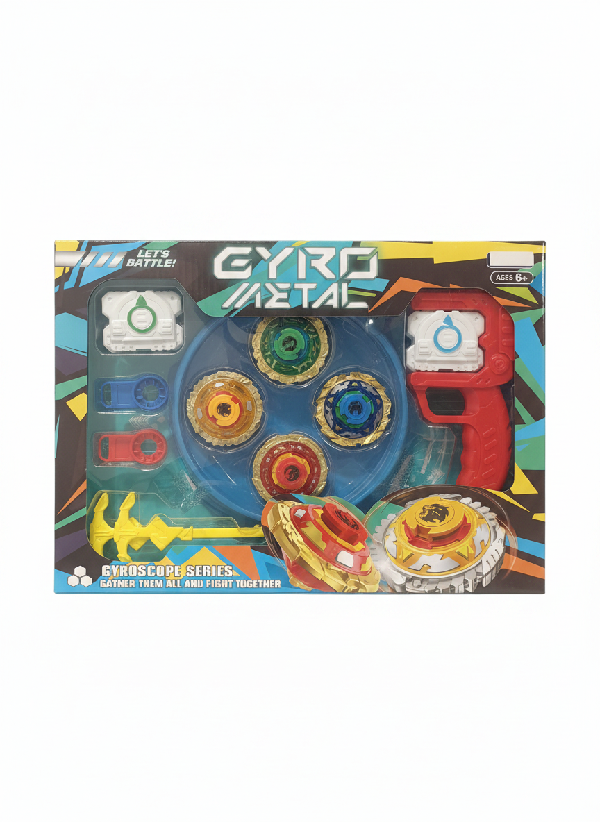 Gyro Metal Gyroscope Series Battle Set