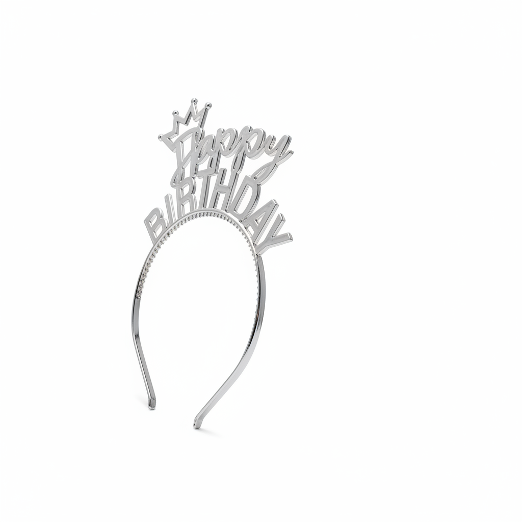 Happy Birthday Crown Headband