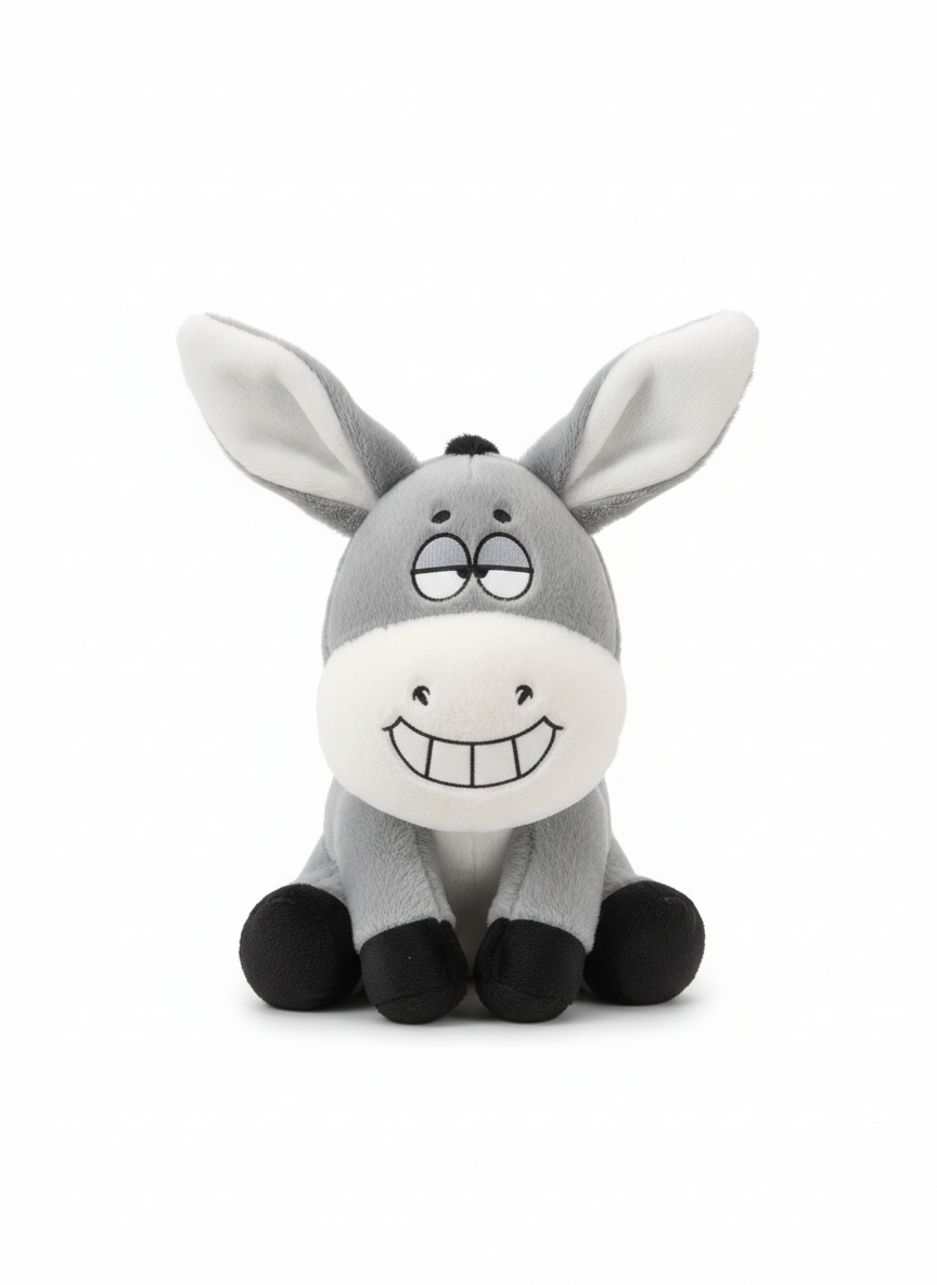 Happy Sleepy Donkey Plush Toy 35 Cm