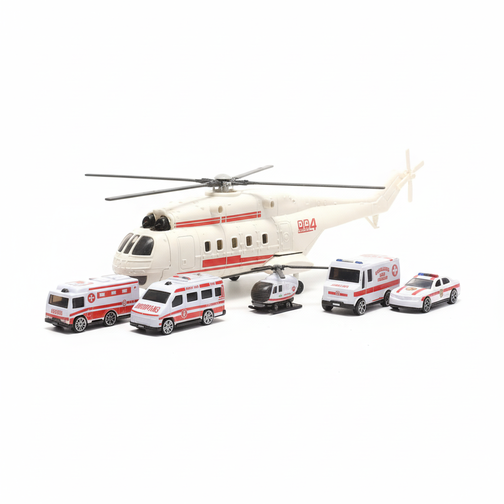 Hospital Helicopter Series Toys