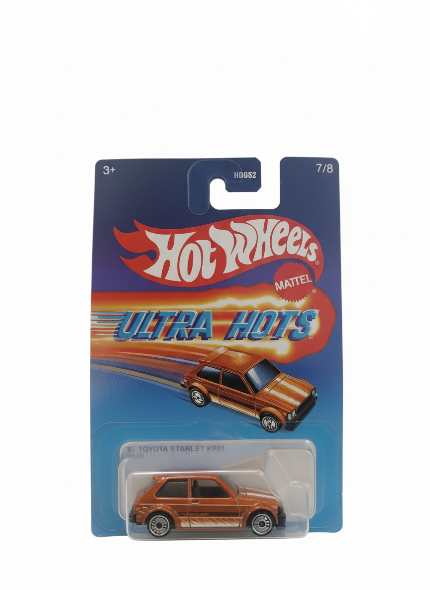 Hot Wheels Ultra Hots '81 Toyota Starlet KP61