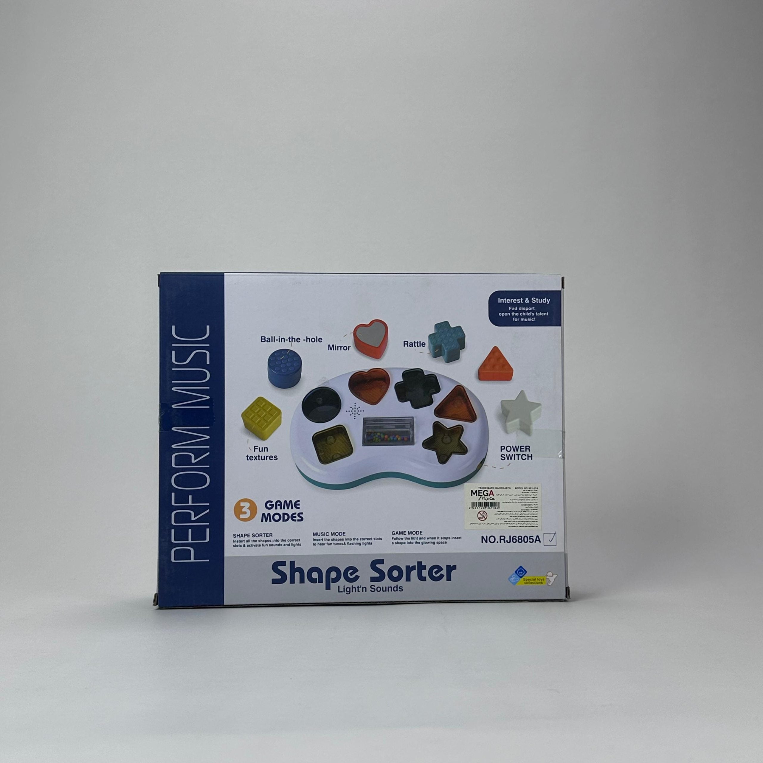 Perform Music Shape Sorter Light Sounds Cultivate An Interest In Music