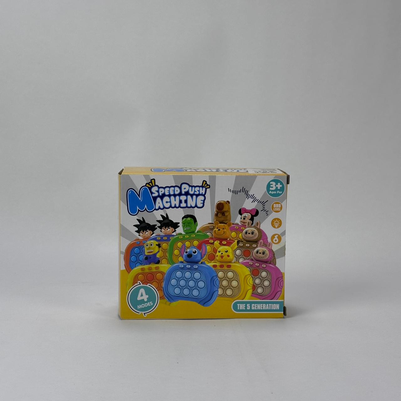 Pop It Machine Characters