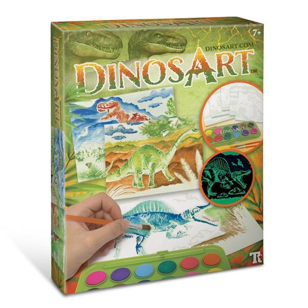 Dinos Art Magic Watercolor