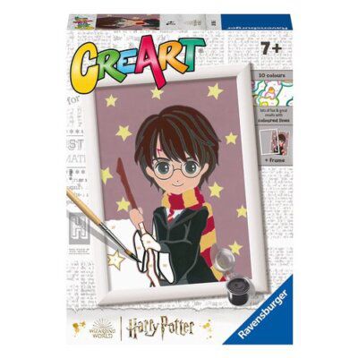 Ravensburger Creart Painting Numbers Colored Frame