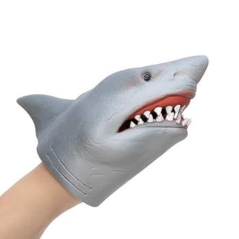 Super-Stretchy Hand Puppets Shark