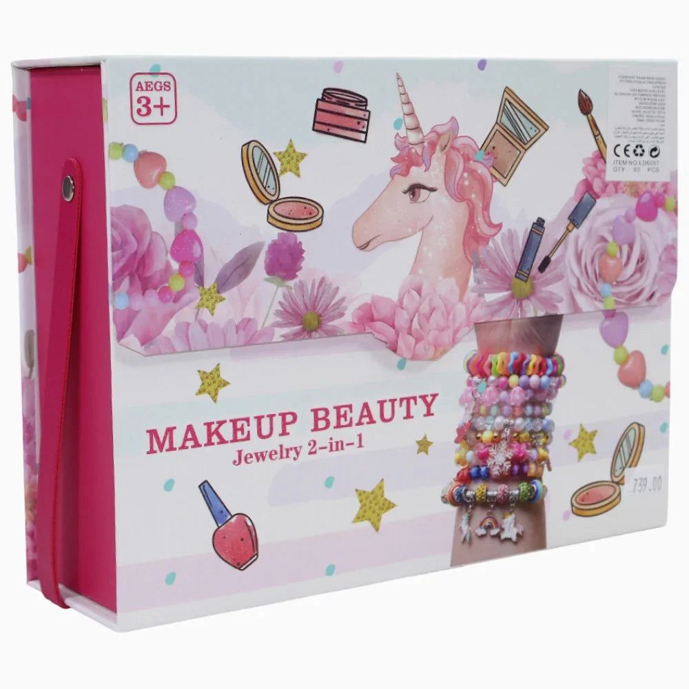 Makeup Beauty Jewelry 2-In-1 Unicorn