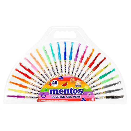 Mentos Scented Gel Pens 25 Colors