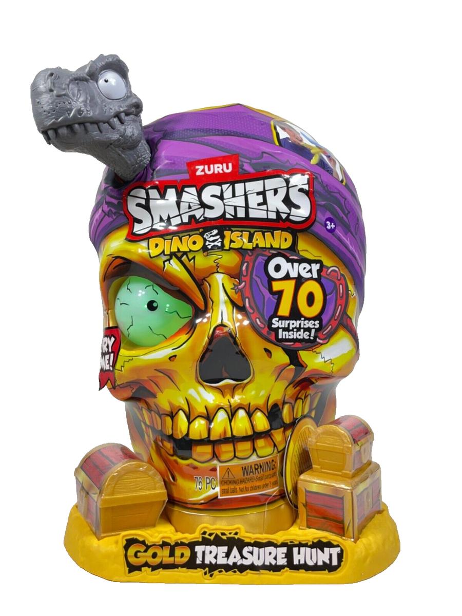 Zuru Smashers - Dino Island Gold Treasure Hunt 70+ Surprises