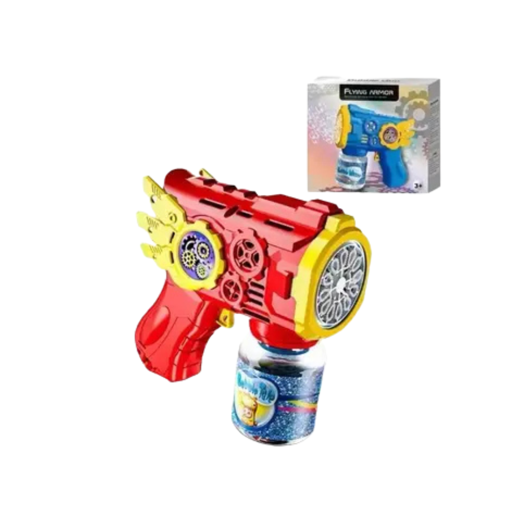 Flying Armor Bubble Gun