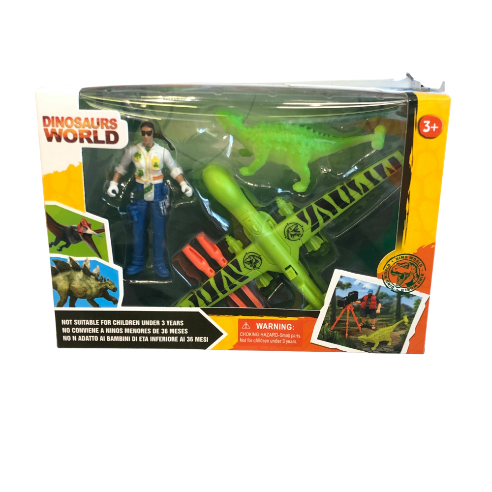 Dinosaurs World Action Figure Playset