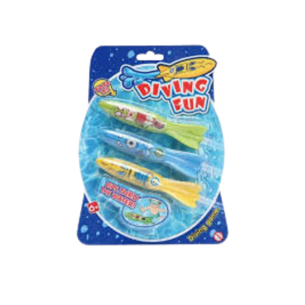 Diving Fun Zips Thru The Water 3 in 1