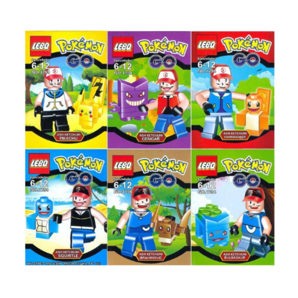 JJ Pokémon Building Blocks Series (No. 3317)