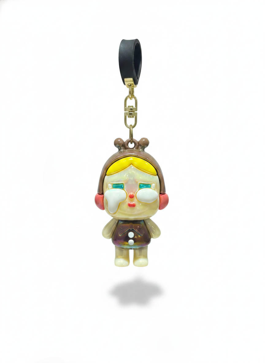 Iridescent Stylized Character Keychain