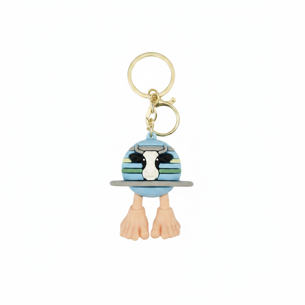 LA VACA SATURNO SATURNITA -Brain ROT Keychain