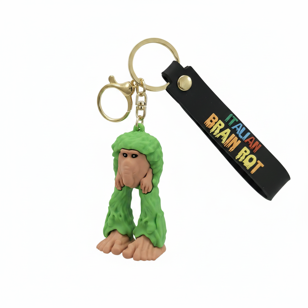 BRR BRR PATAPIM- Brain Character Keychain