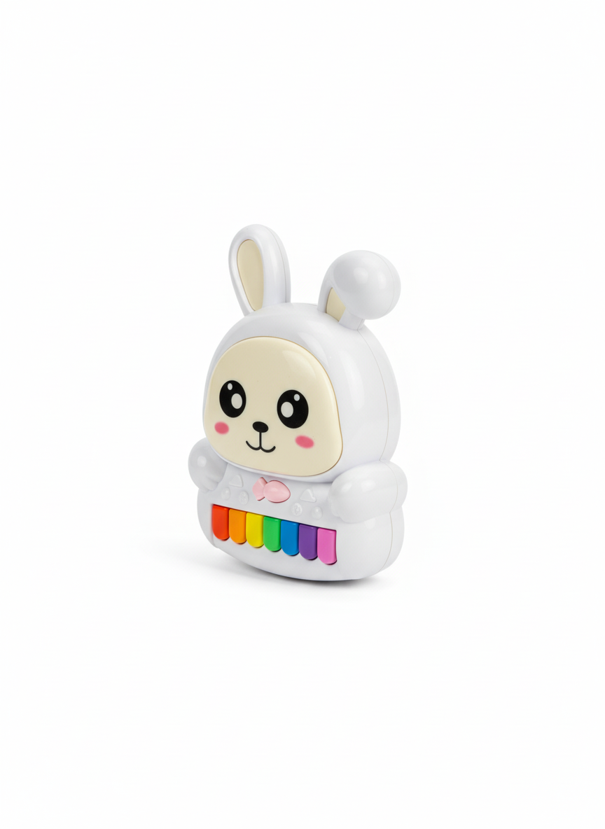 JDL Rabbit Musical Animal Piano - Early Education Toy
