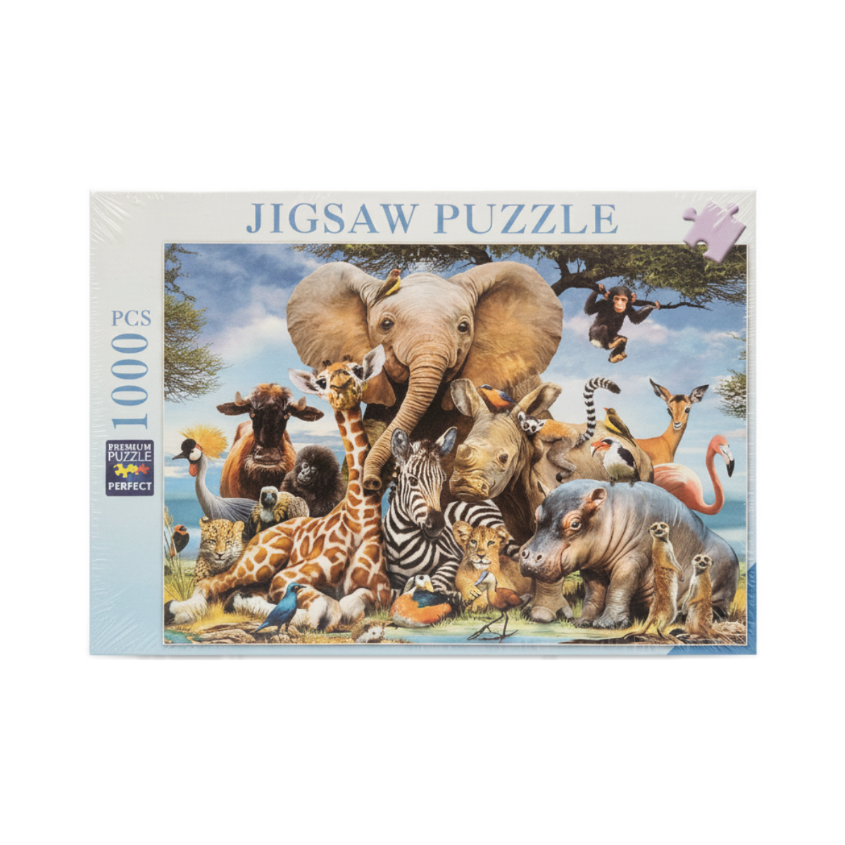 Jigsaw Puzzle 1000 PCS - Safari Wildlife Animals