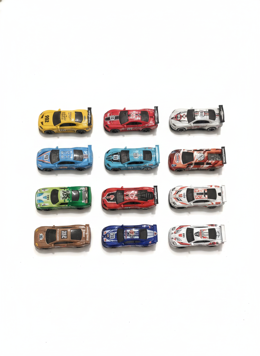 KAIZHENGYUAN Metal Car 15 PCS Set