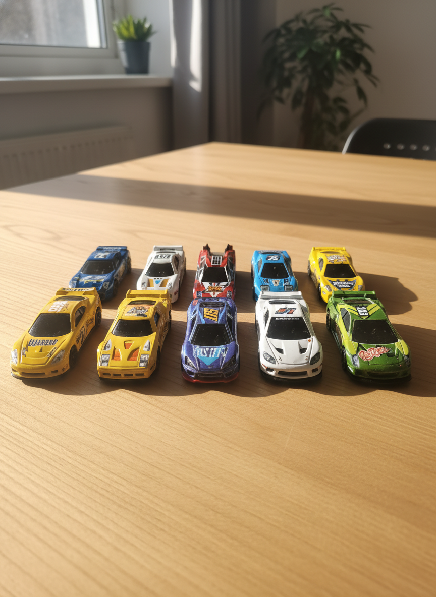 KAIZHENGYUAN Metal Car 15 PCS Set