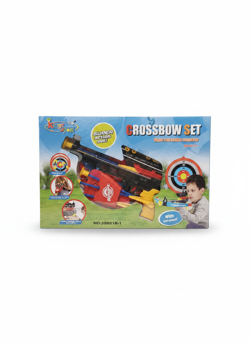 KINGSPORT Super Real Action Crossbow Set