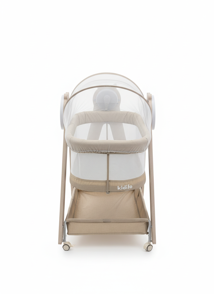 Kidilo Baby Bassinet with Mosquito Net