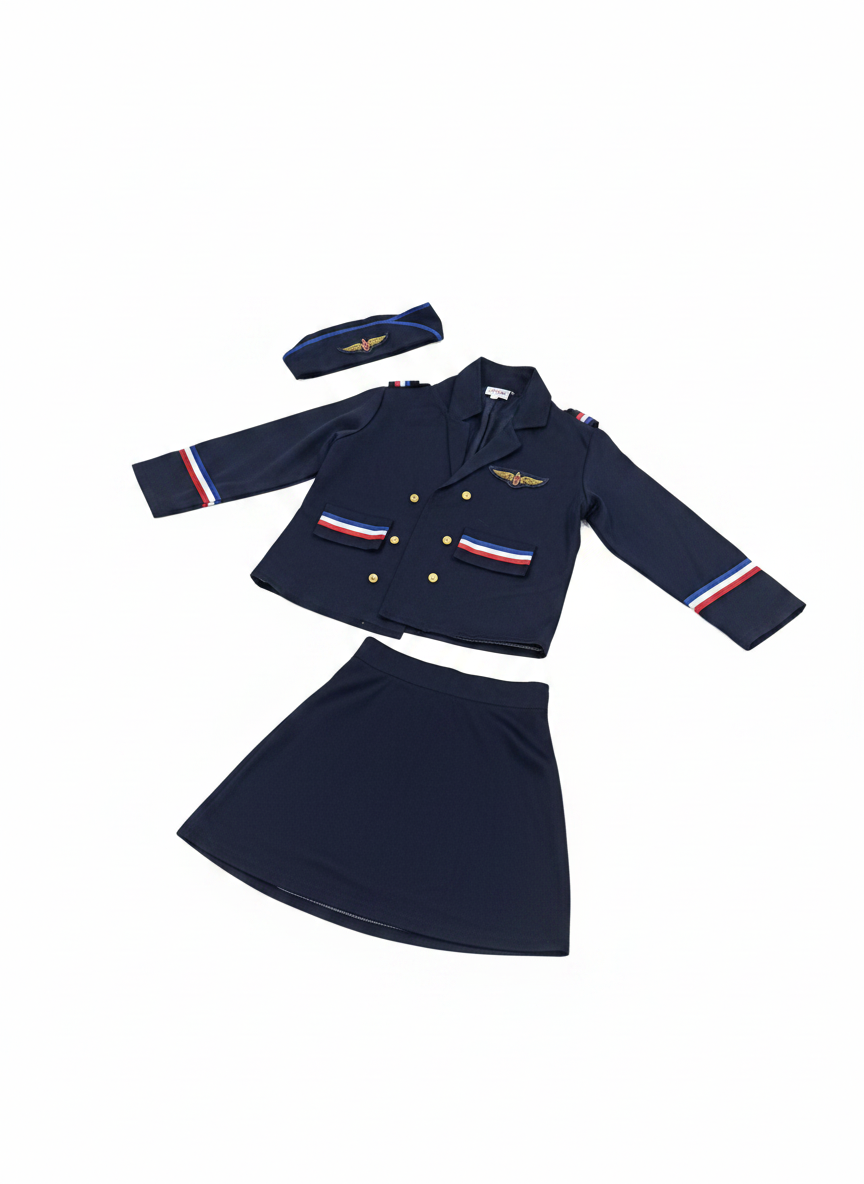 Kids' Deluxe Airline Pilot / Flight Attendant Role Play Costume