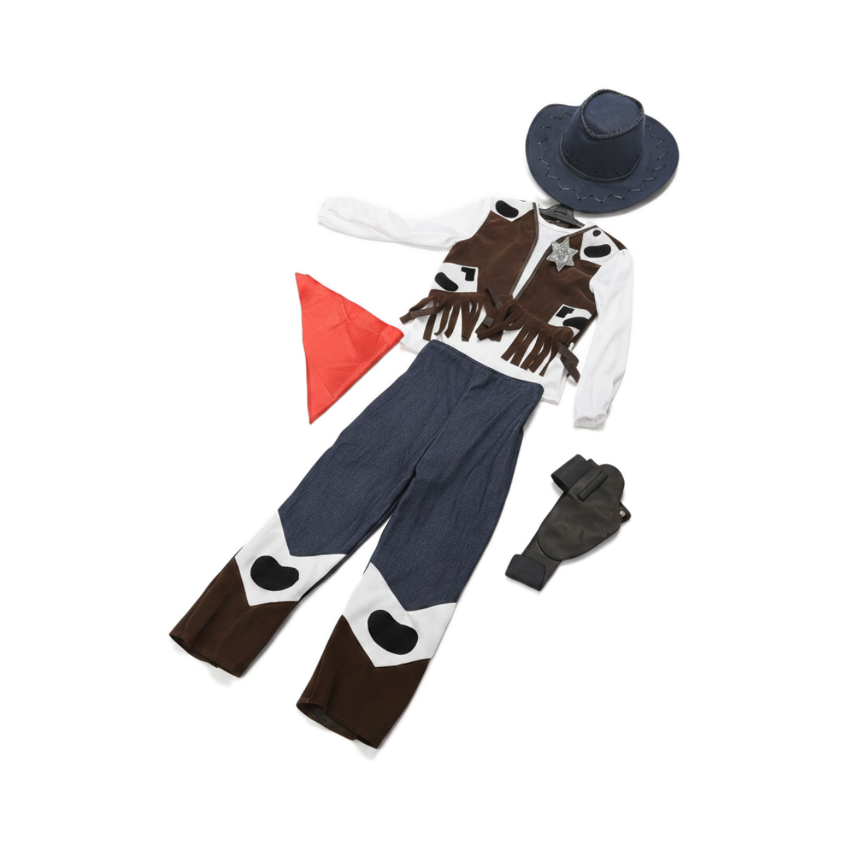 Kids Deluxe Cowboy Dress-Up Costume Playset