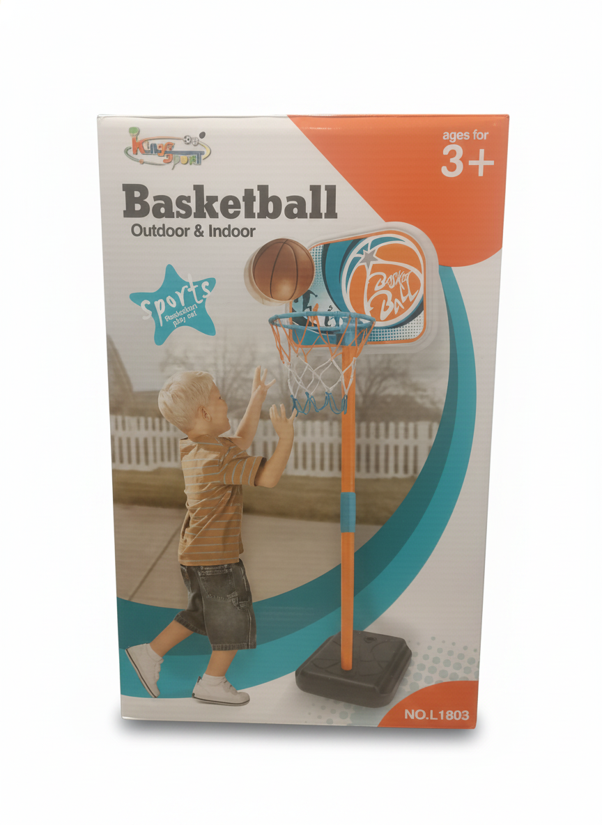 King Sport Basketball: Outdoor & Indoor Realaction Play Set