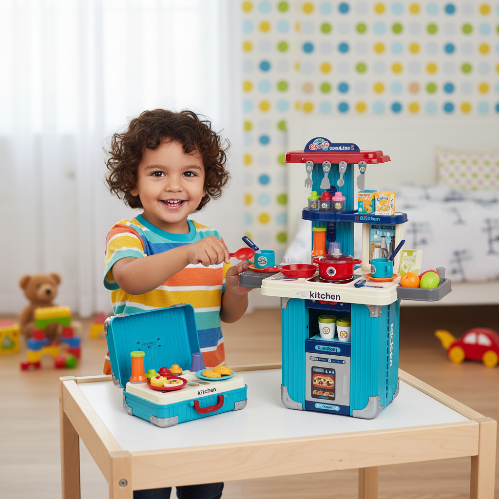 Kitchen Real Action Play Set Chef Great