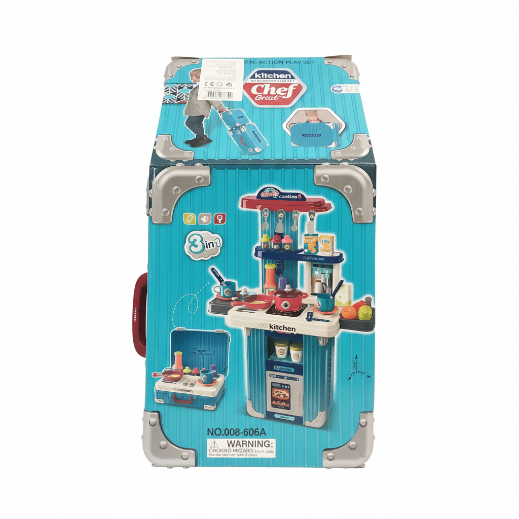 Kitchen Real Action Play Set Chef Great