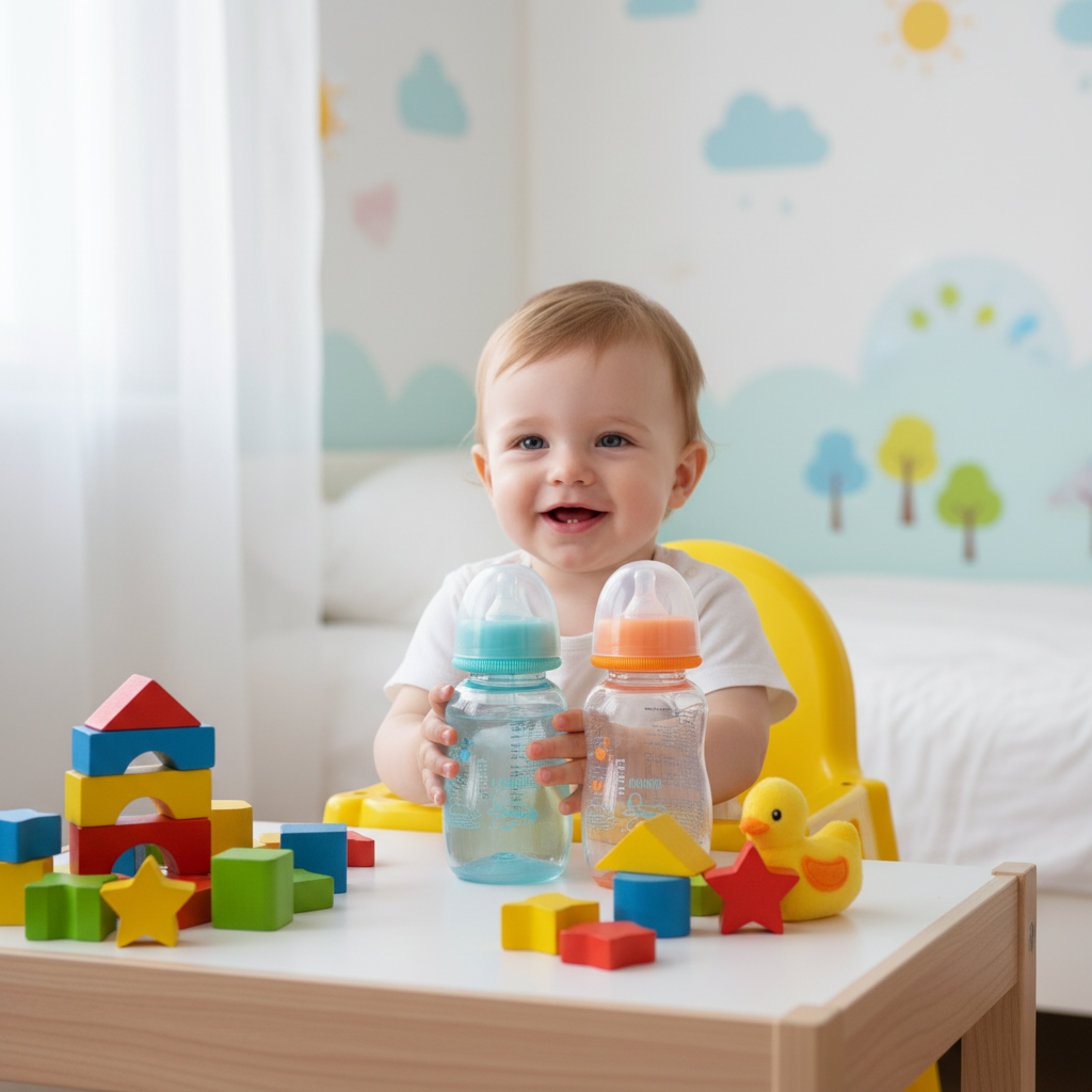 LA FRUTA Plastic Feeding Bottle