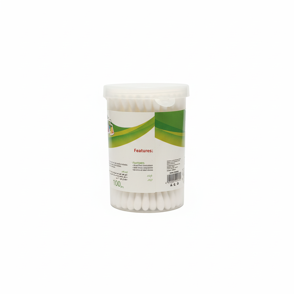 LA FRUTTA Baby Swab Cotton Buds, 100 Pcs