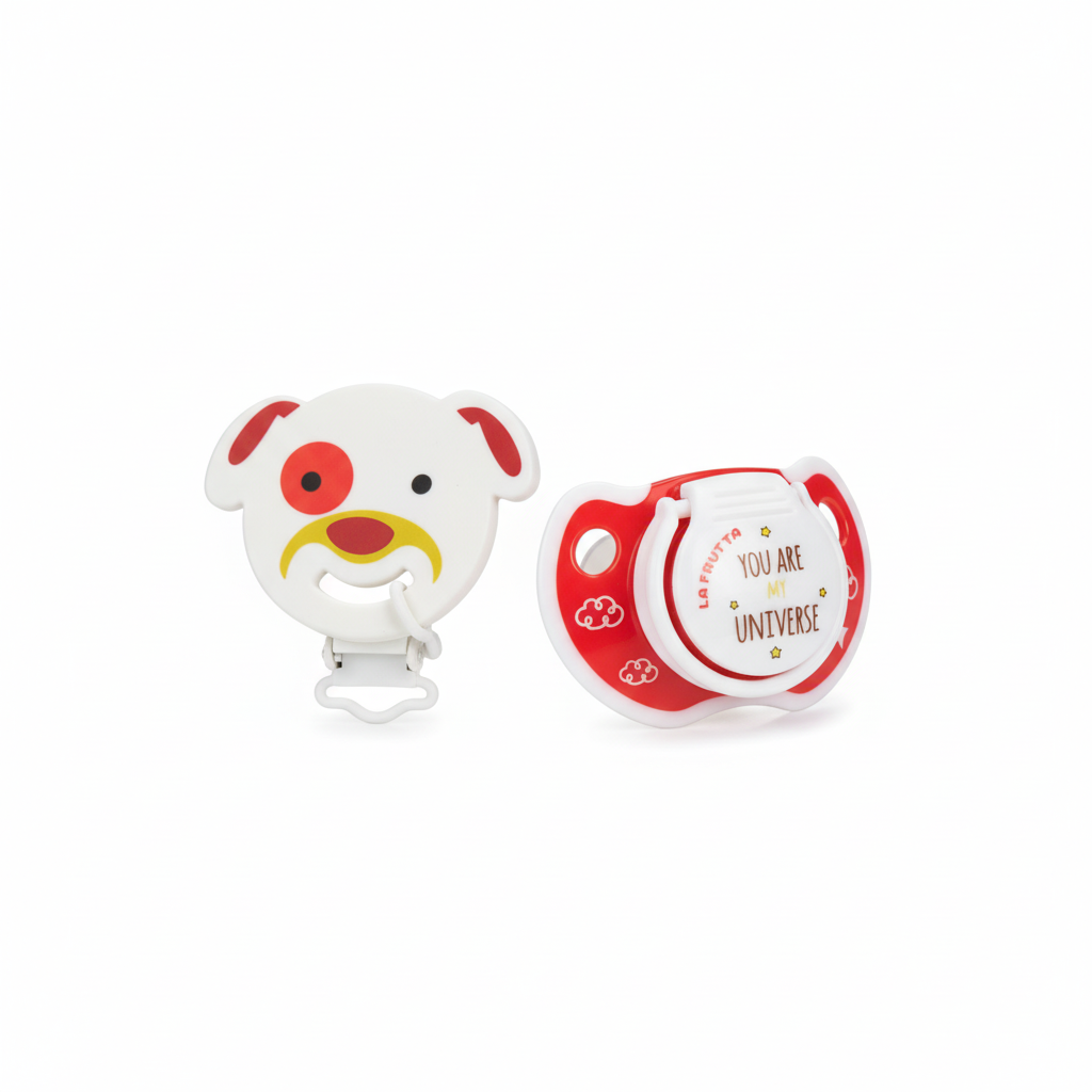 LA FRUTTA Pacifier with Holder