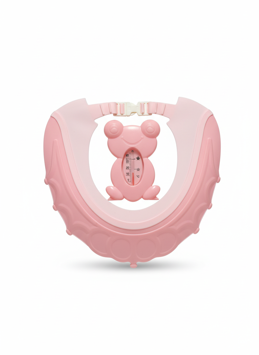 La Fruta Shower Cap and Bath Thermometer Set