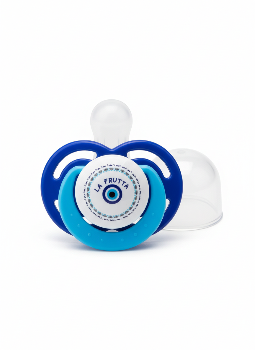 La Frutta Evil Eye Pacifier (Size M, 6-18 Months)