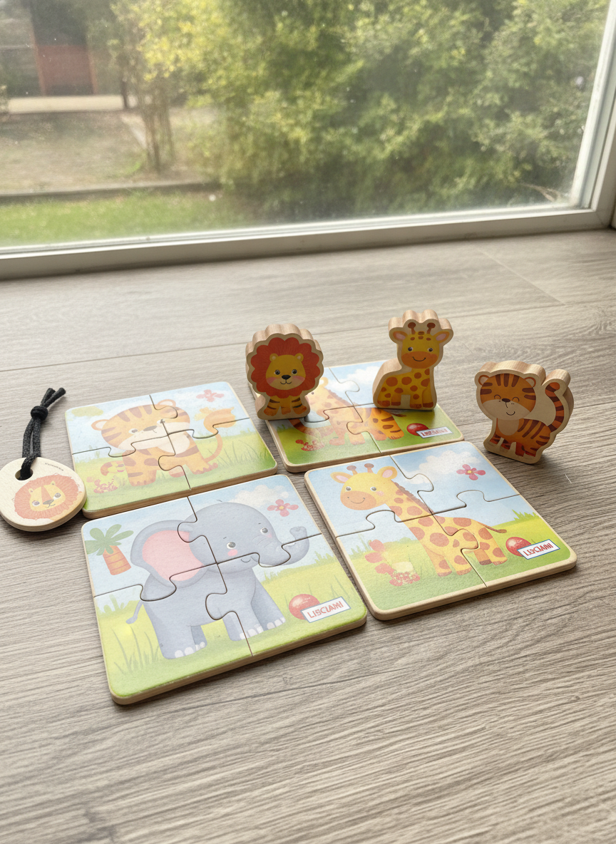 Lisciani Montessori Puzzle Animals
