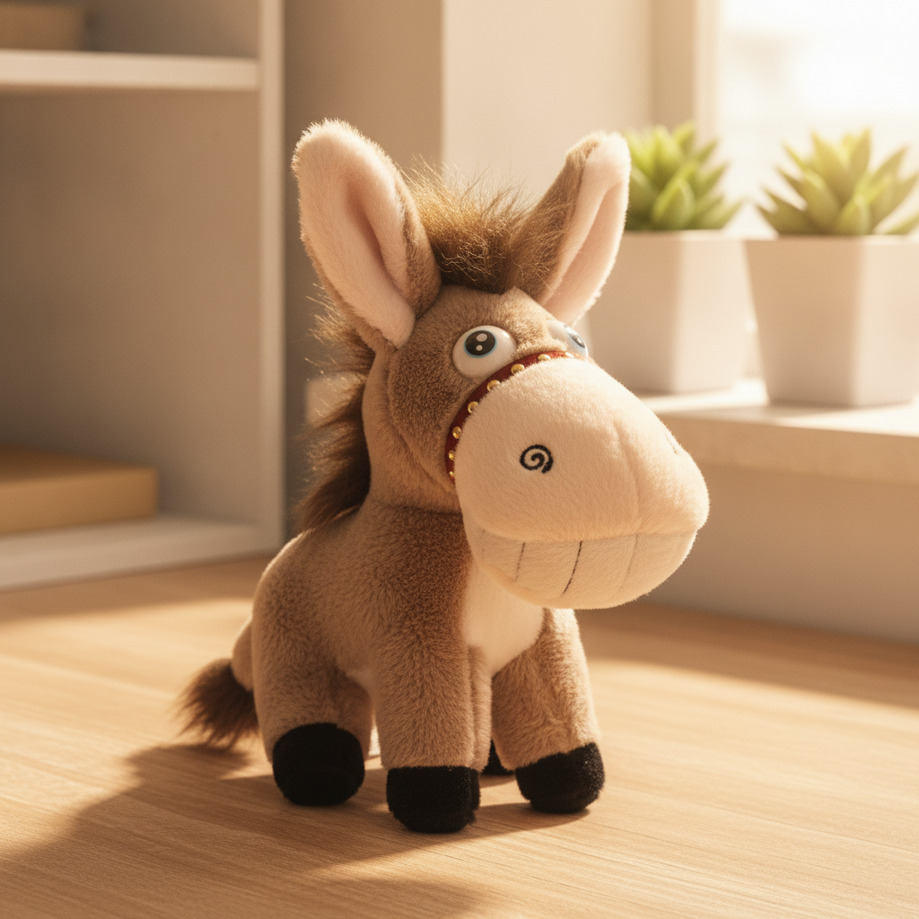 MEGA Plush Donkey Toy