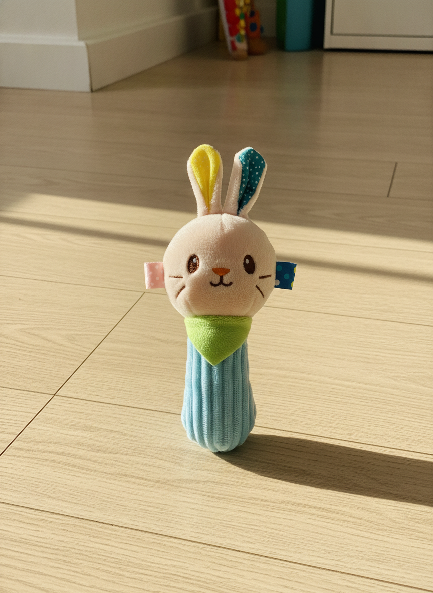 MEYING Baby Plush Bunny Rattle Toy