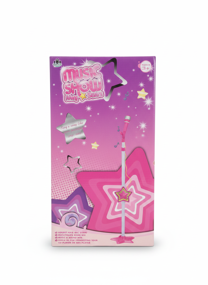 MUSIC SHOW MINI STARS Microphone & Stand