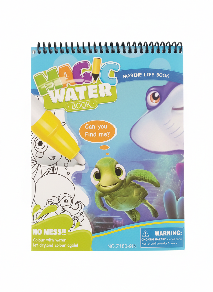 Magic Water Marine Life Book
