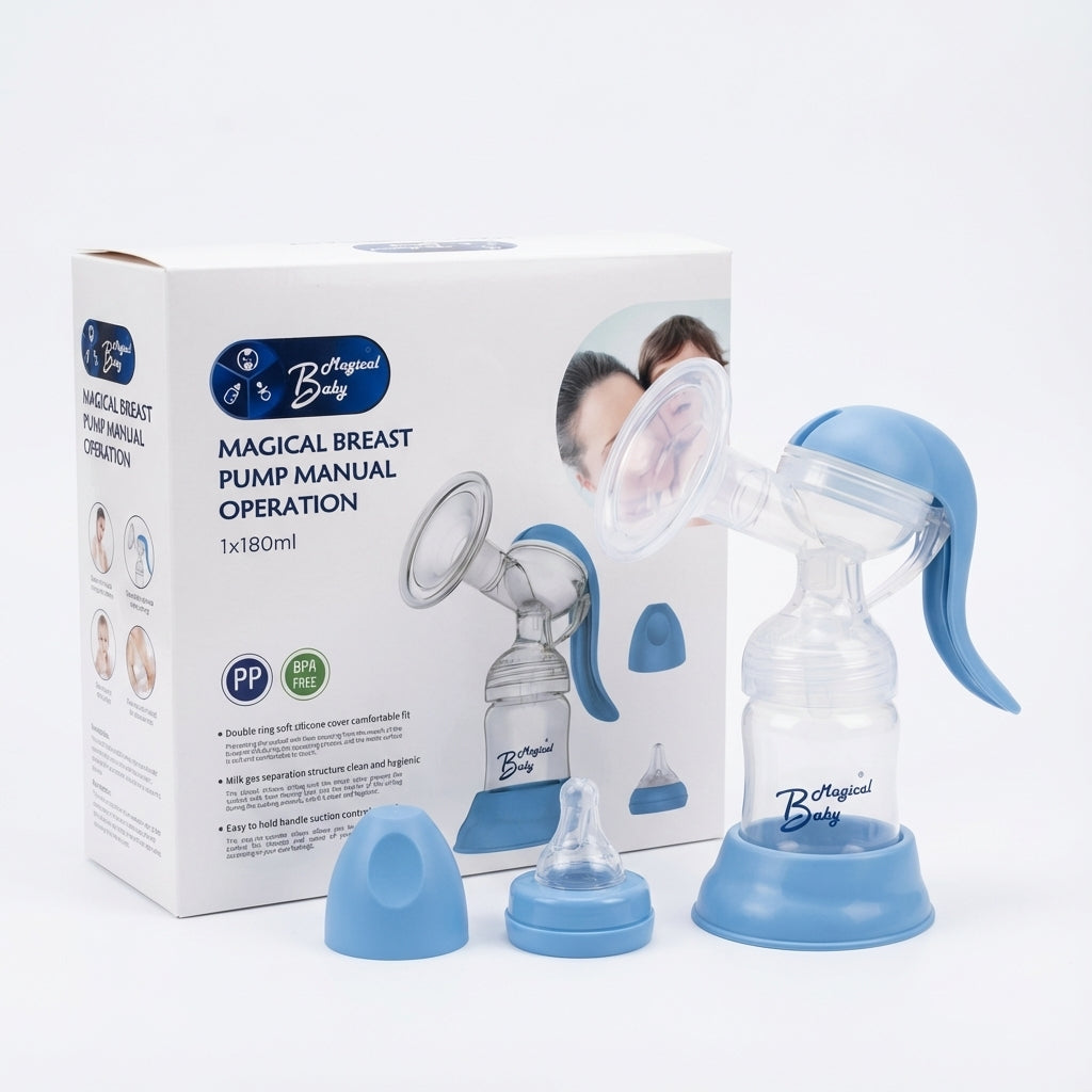 Magical Baby Manual Breast Pump 1x180ml